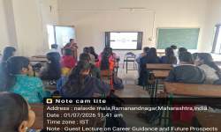 Guest Lecture On “Career Guidance and Future Prospect”